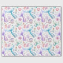 Search for mermaid wrapping paper Purple