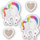 Search for cute rainbow unicorn stickers Fun