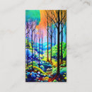 Search for forest path business cards Landscape
