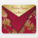 Search for gold damask mousepads Trendy