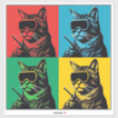 Search for art cat stickers Cool cat design