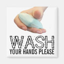 Search for washed magnets Clean