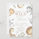 Search for wild and three birthday invitations 3rd