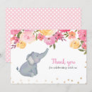 Search for thank you baby shower invitations Floral