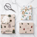 Search for pine tree christmas wrapping paper Cozy