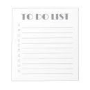 Recherche de pages blocsnotes Pour faire la liste