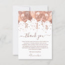 Search for 21st birthday thank you cards Rose gold