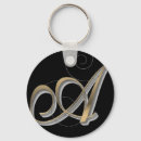 Search for alphabetical keychains Black