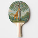 Recherche de girafe raquettes ping pong Nature