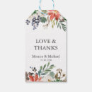 Search for christmas wedding favour tags Love and thanks