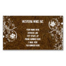 Recherche de dentelle brune cartes visite Rustique