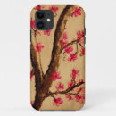 Recherche de fleur orientale iphone coques Cerise