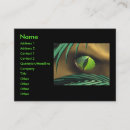 Recherche de reptiles cartes visite Vert