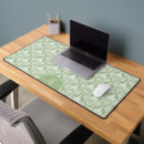 Recherche de vert et blanc tapis souris Girly
