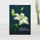 Search for condolences white flower cards Sorrow