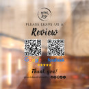 Search for cleaning window decals Qr code