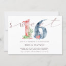 Recherche de moderne 16ans anniversaire invitations Floral