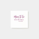 Search for baby shower post it notes Mom to be