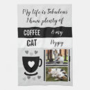 Search for coffee lover tea towels Cat
