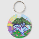 Search for decorated egg keychains Cute