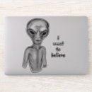 Search for believe aliens stickers Extraterrestrial