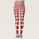 Search for canada day leggings Red