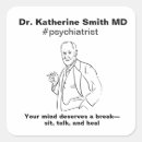 Search for psychiatry stickers Therapy