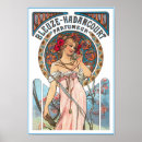 Search for vintage french perfume posters Mucha
