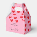 Search for red heart favour boxes Pattern