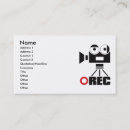 Search for animation business cards Cinema
