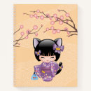 Recherche de geisha carnets Kokeshi