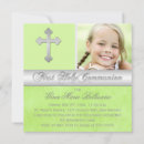 Search for silver cross first communion invitations Grey