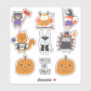 Search for hedgehog stickers Halloween