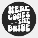 Search for here comes the bride stickers Last fling