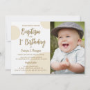 Search for beige and gold birthday invitations Simple