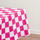 Search for hot pink tablecloths Retro