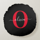 Search for black and red pillows Birthday