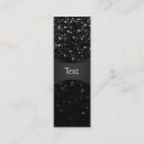 Search for bling business cards Black