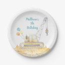 Search for truck paper plates Construction truck birthday