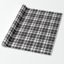 Search for black and white plaid wrapping paper Lumberjack