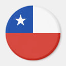 Recherche de chilien magnets Drapeau du chili