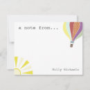 Search for balloons note cards Hot air balloon