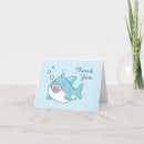 Search for shark thank you cards Cute