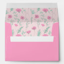 Search for pink wedding envelopes Boho bohemian