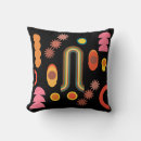 Search for orange and black pillows Simple
