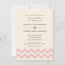 Search for pink and ivory wedding invitations Simple