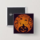 Search for jack o lantern face buttons Boo