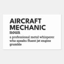 Recherche de aéronautique autocollants Mécanicien d'aéronef