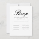 Search for spanish rsvp cards Black and white