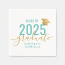 Search for teal and gold graduation College